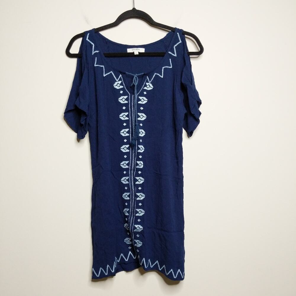 Umgee Cold Shoulder Dress - Size S - GUC